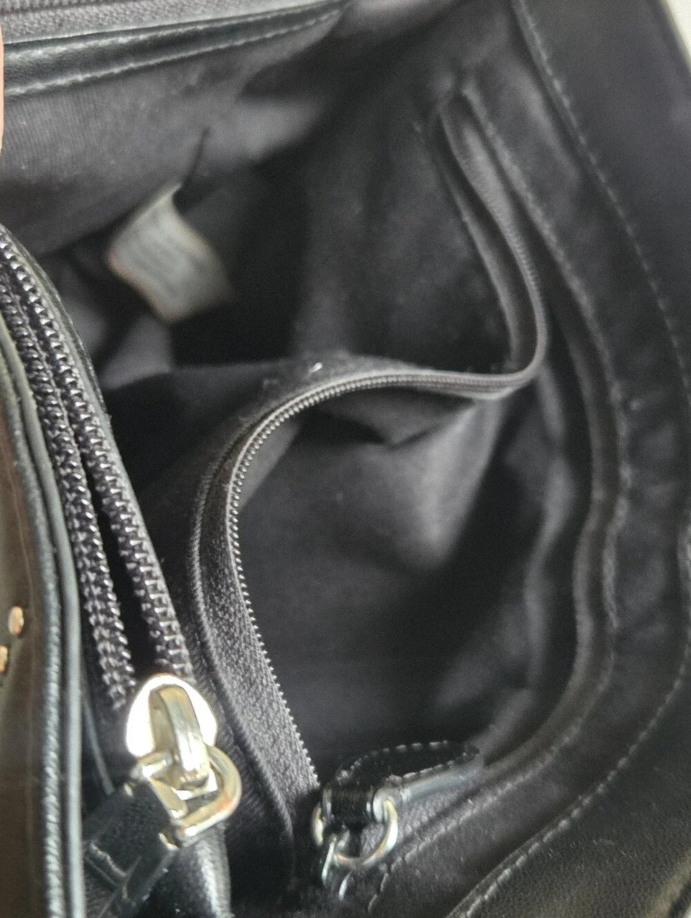 GUC Rebecca Minkoff Edie Star Studded Black Leather Shoulder Bag
